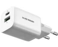 Silver Monkey Ładowarka sieciowa 30W USB-C PD + USB-A QC - 698300 - zdjęcie 3